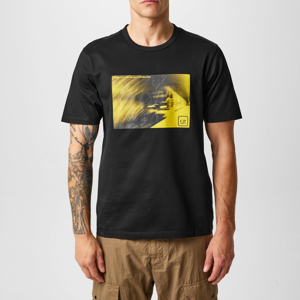 CP Company T-Shirts - Short Sleeve - Black 999